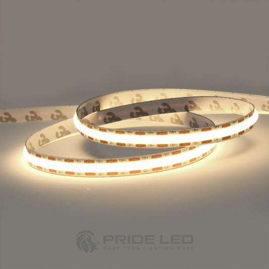 PrideLED COB LED Tape - Warm White